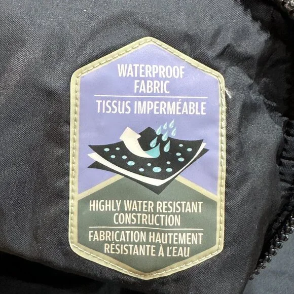 Kids Columbia Omni Shield Black Ski Snow Bibs Insulated Waterproof 4/5 Youth - Picture 7 of 8